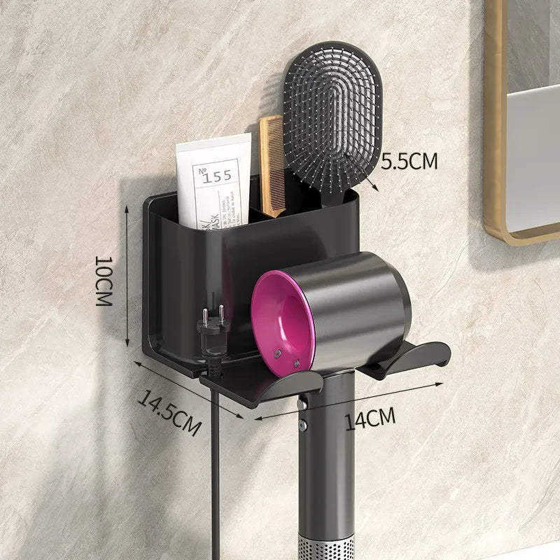 Hair Dryer Storage Rack