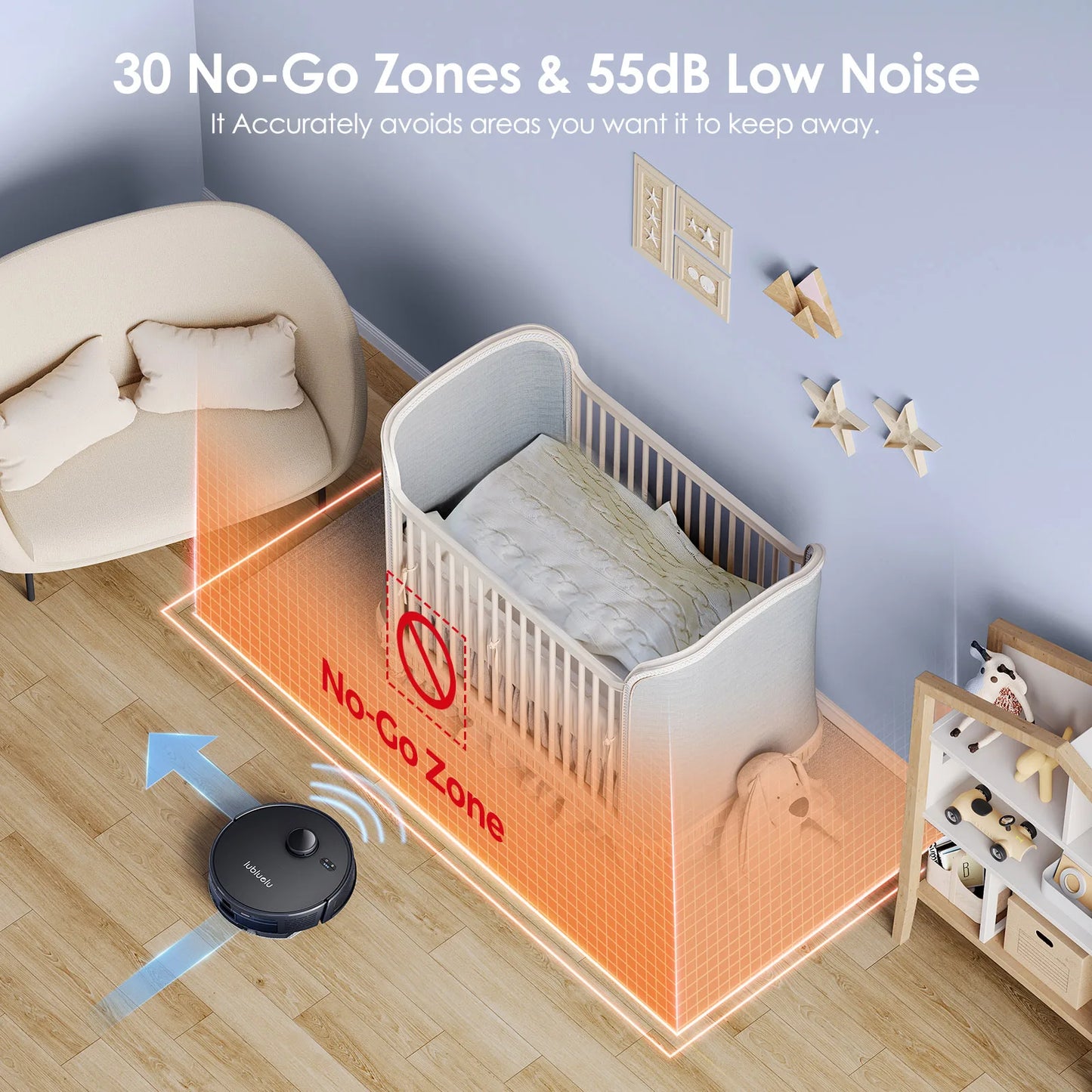 Lubluelu L15 Robot Vacuum And Mop Combo
