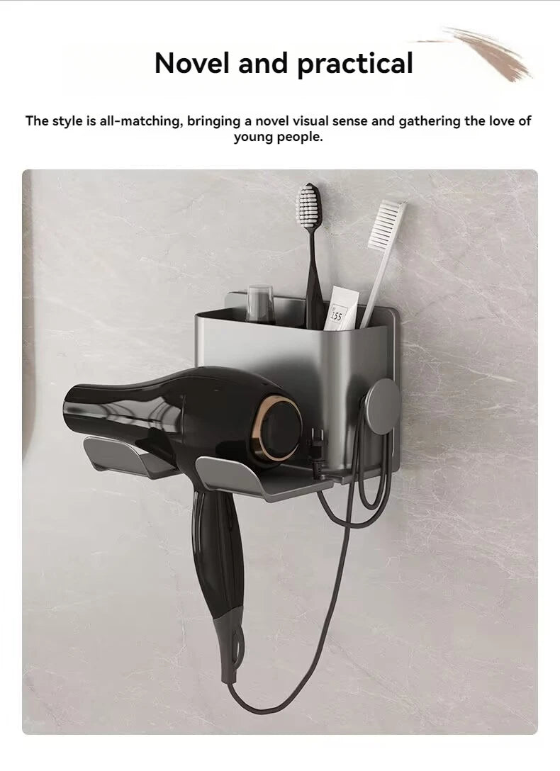 Hair Dryer Storage Rack