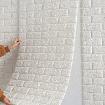Brick 3D Wall Sticker Foam Self Adhesive