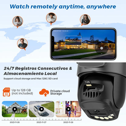 Camera Outdoor Audio Video Surveillance