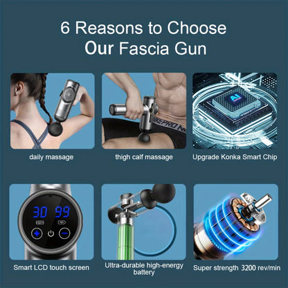 99 Level Deep Tissue Massage Gun