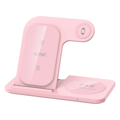 LED Fast Wireless Charger Stand 3 in 1