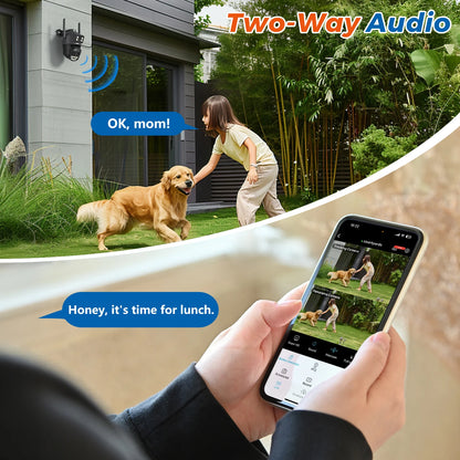 Camera Outdoor Audio Video Surveillance