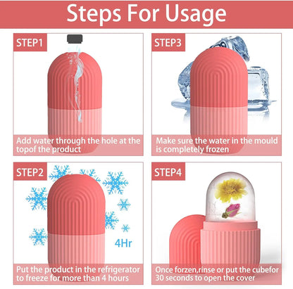 Silicone Ice Ball Face Massager
