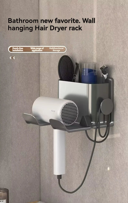 Hair Dryer Storage Rack