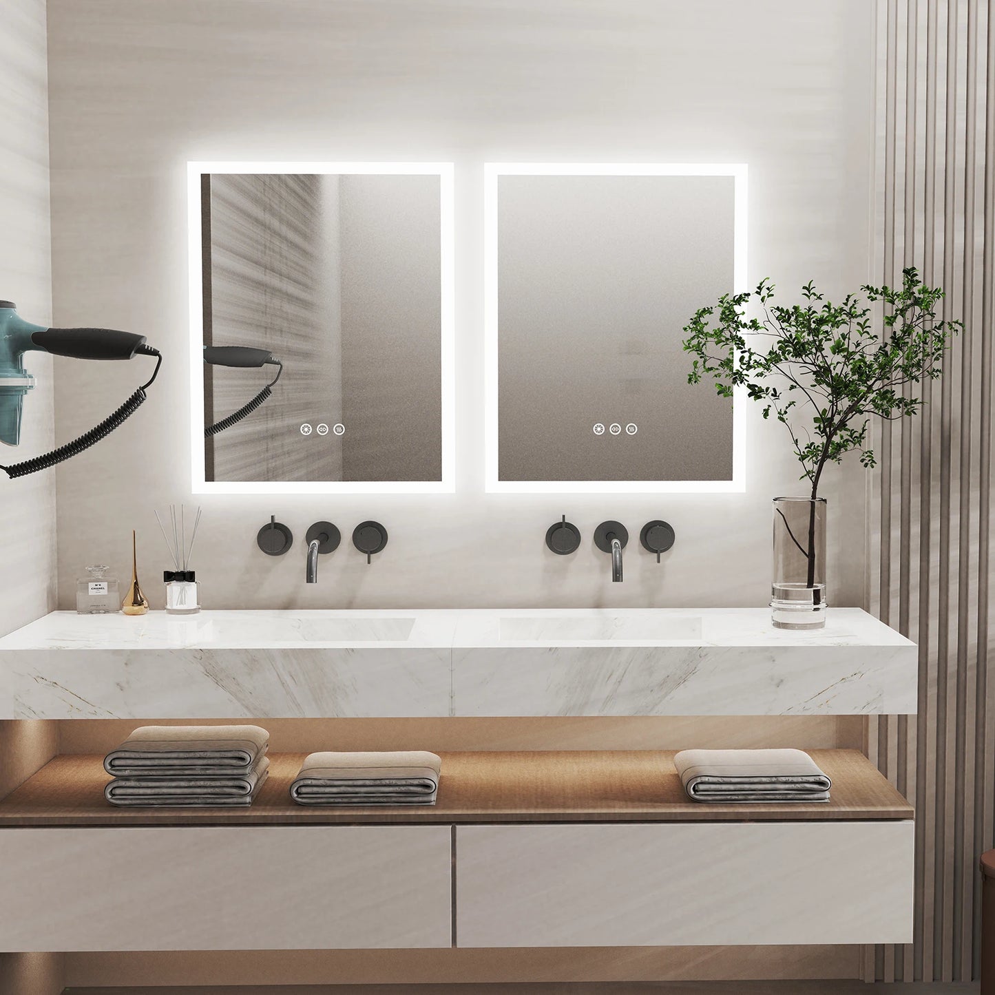LED Lighted Bathroom Mirror