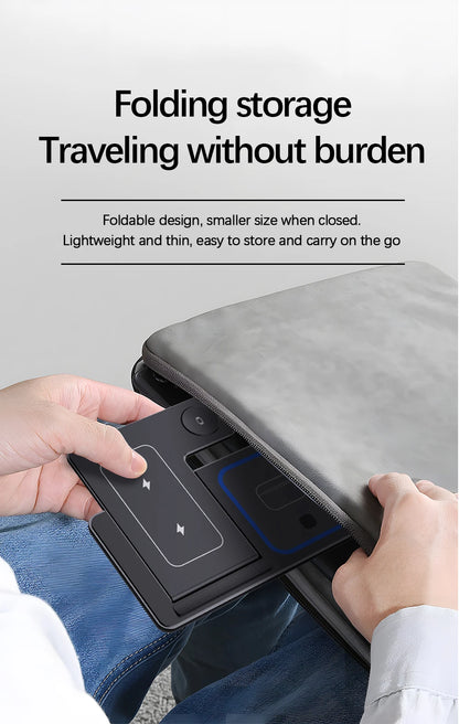 LED Fast Wireless Charger Stand 3 in 1