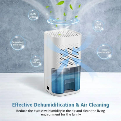 Portable Dehumidifier With Basic Air Filter