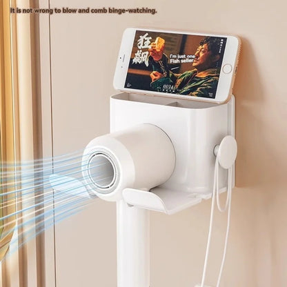 Hair Dryer Storage Rack