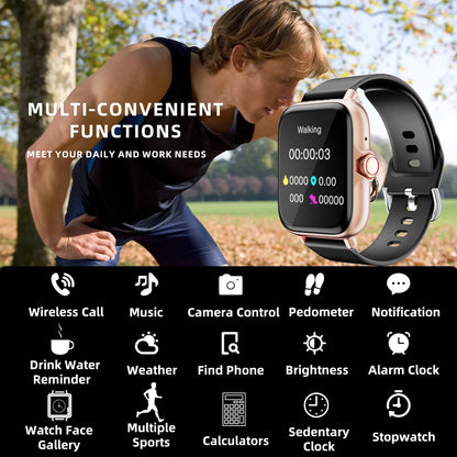 Waterproof Smart Watch For iPhone and Android 1.83"
