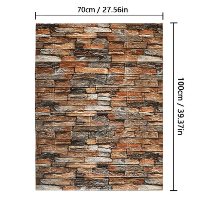 Brick 3D Wall Sticker Foam Self Adhesive