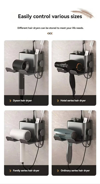 Hair Dryer Storage Rack