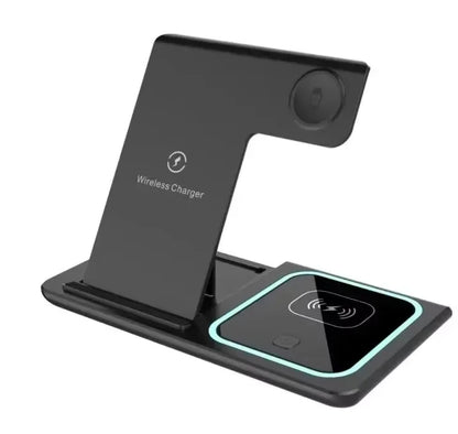 LED Fast Wireless Charger Stand 3 in 1