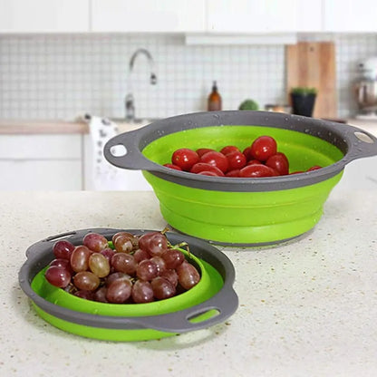 Collapsible Silicone Strainer