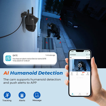 Camera Outdoor Audio Video Surveillance