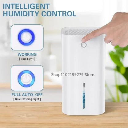 Portable Dehumidifier With Basic Air Filter