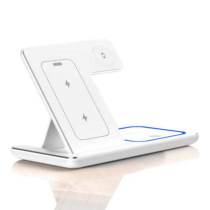 LED Fast Wireless Charger Stand 3 in 1