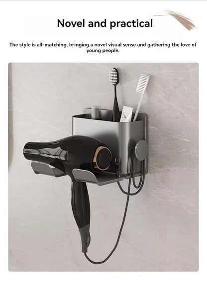 Hair Dryer Storage Rack