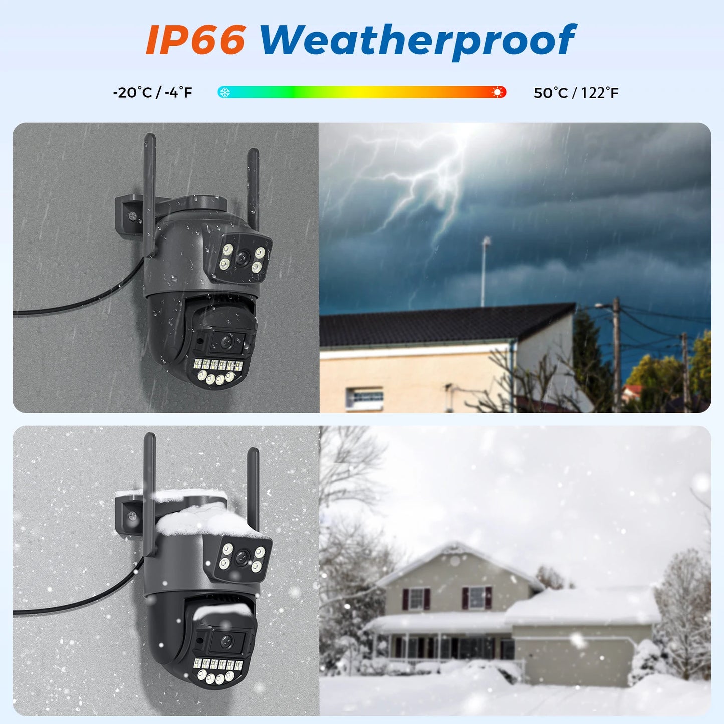 Camera Outdoor Audio Video Surveillance