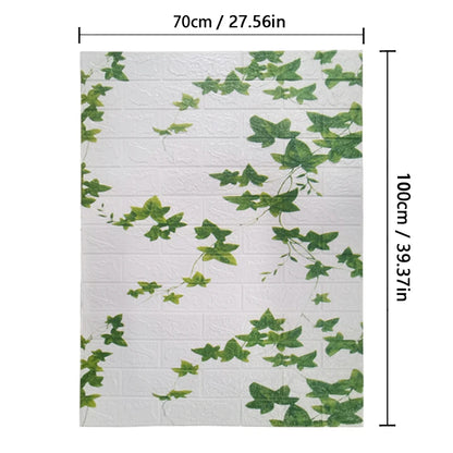 Brick 3D Wall Sticker Foam Self Adhesive